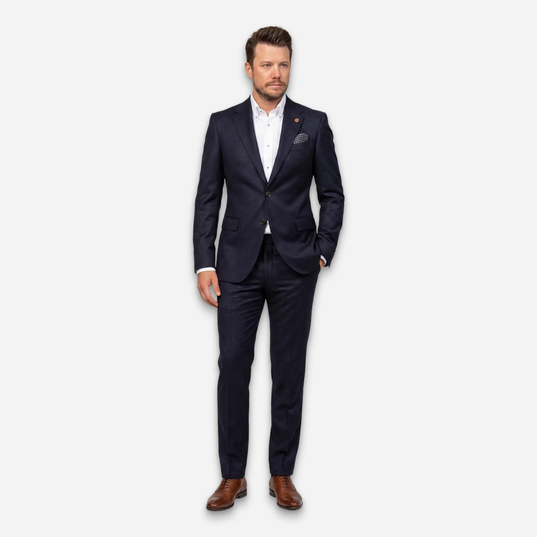 Antwerpen Anzug-Jacket Navy - Image 3