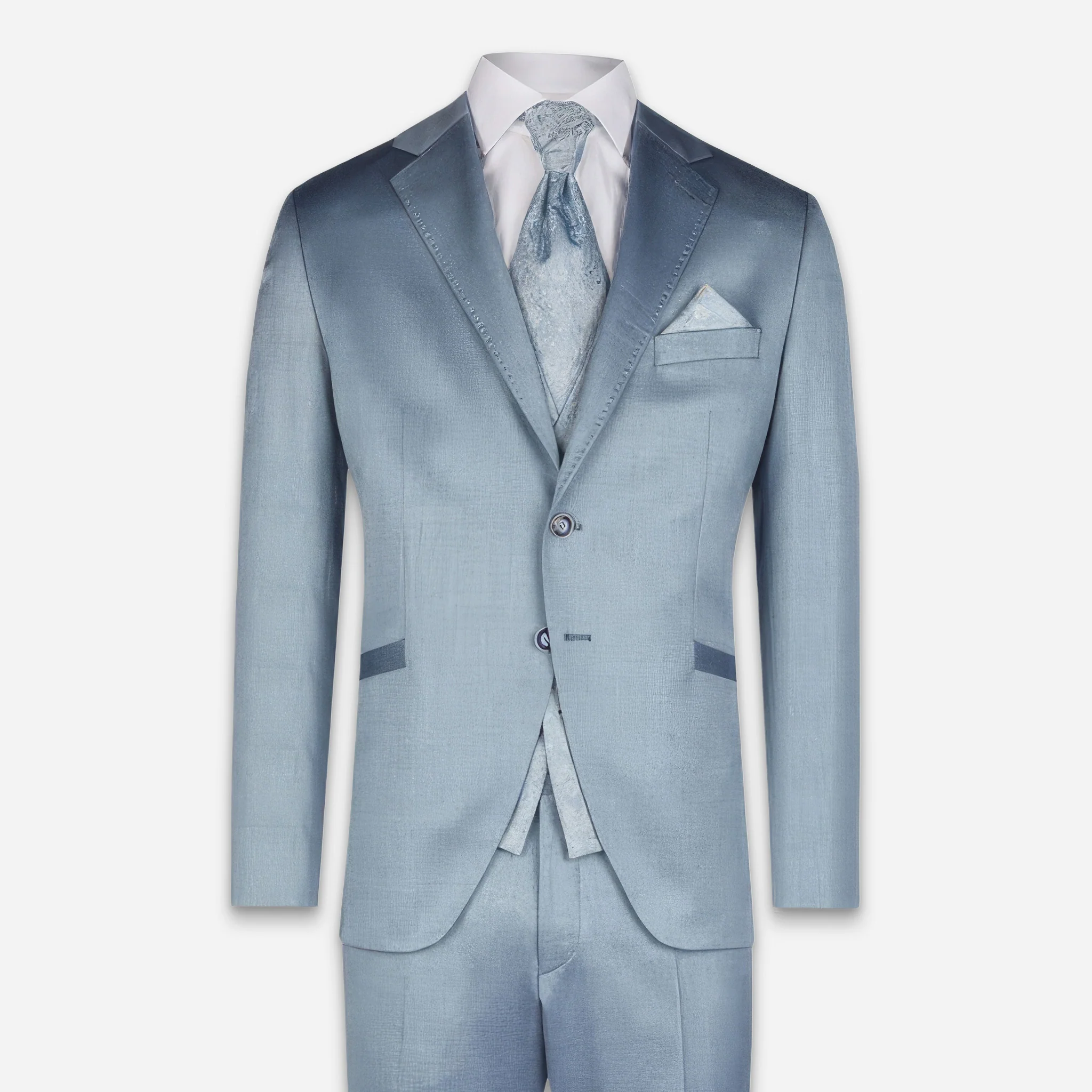 Bali Anzug-Jacket Light-Blue - Image 2