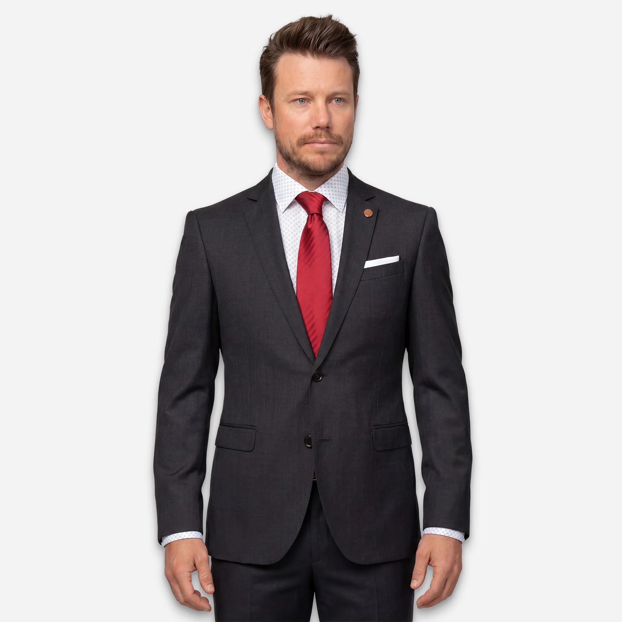 Birmingham Anzug-Jacket Anthrazit