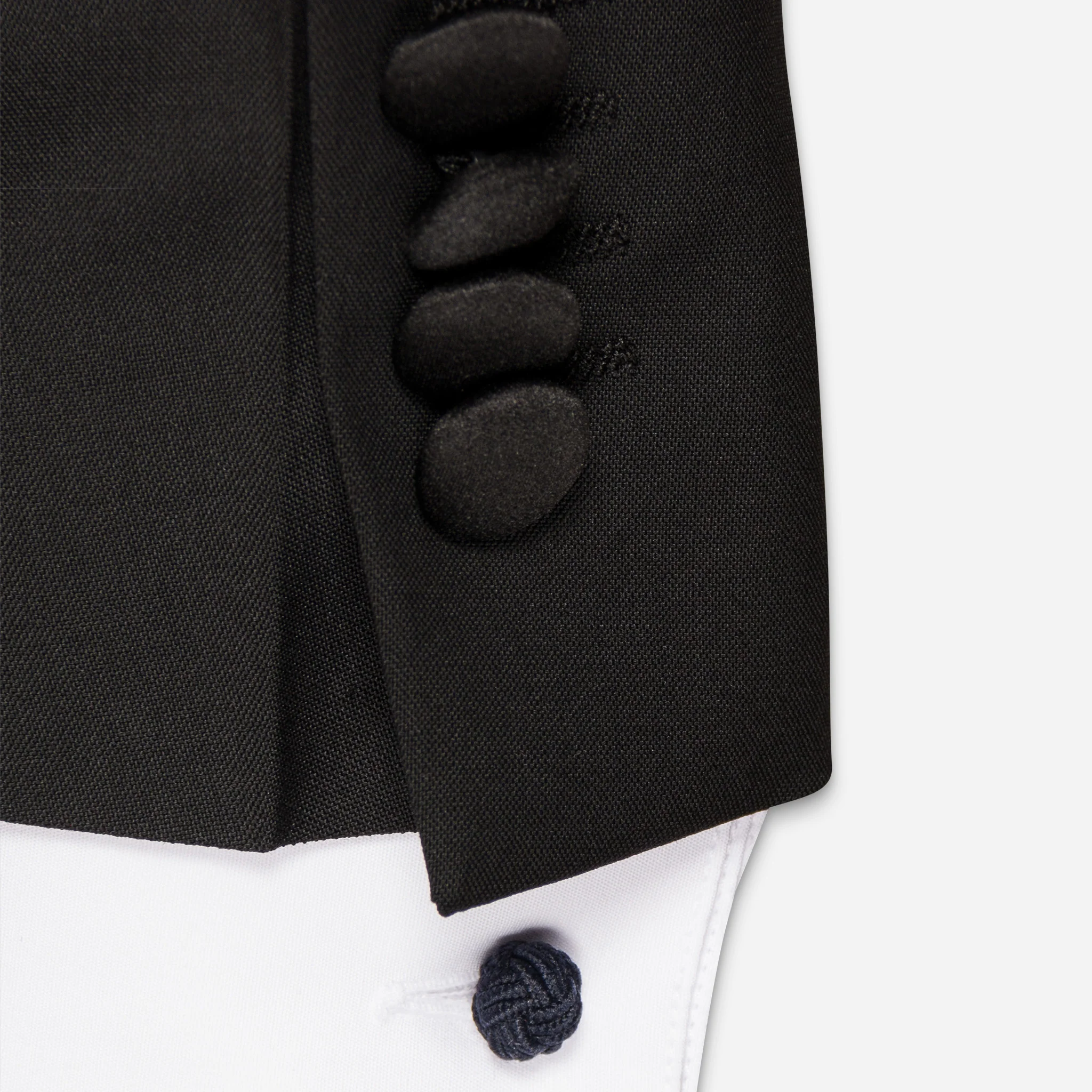 Cannes Smoking-Jacket Black - Image 4