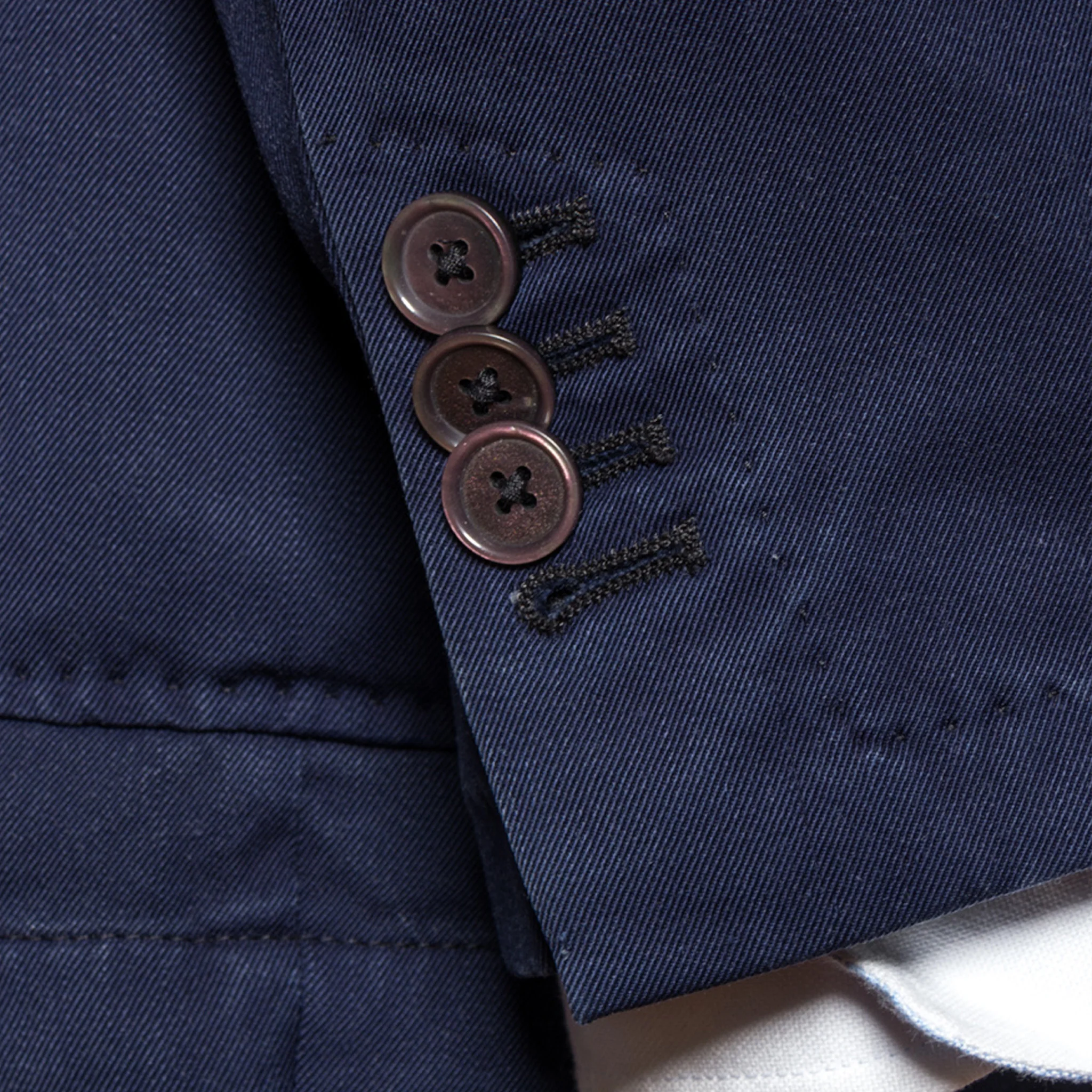 Cool Dyed Sakko Navy - Image 3