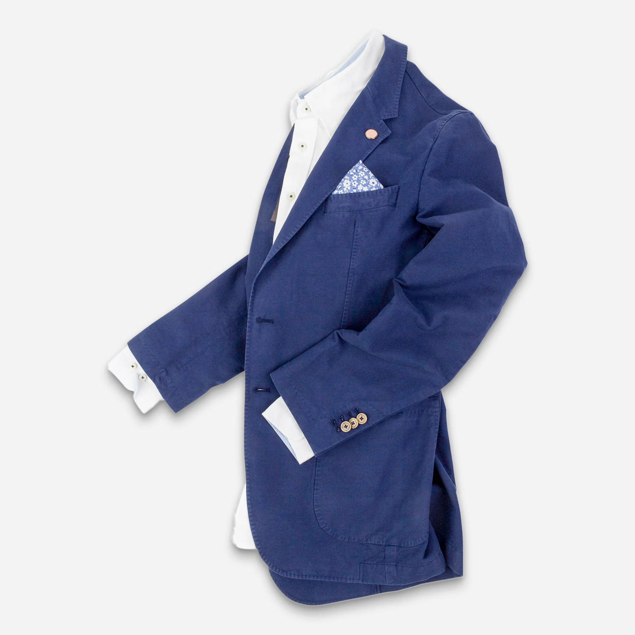 Elba Casual-Sakko Stratoblau - Image 3