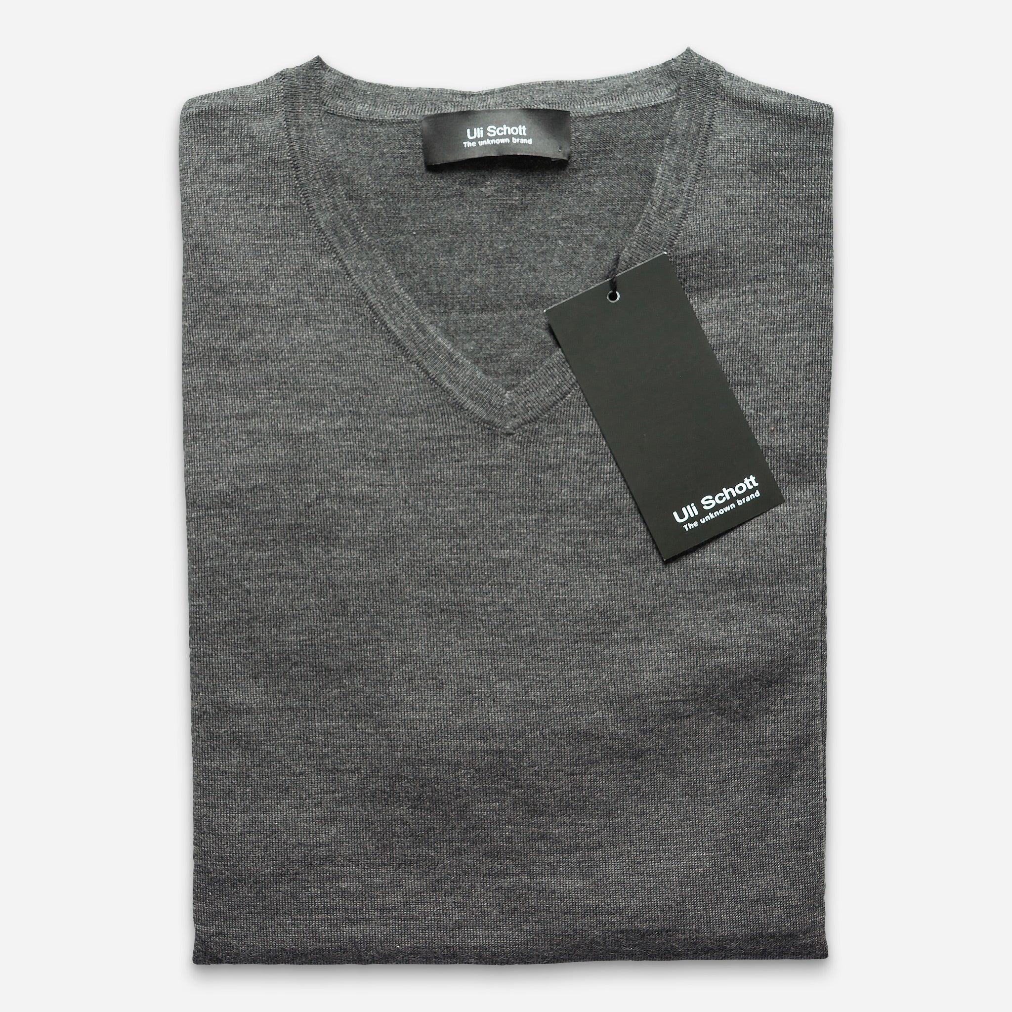 Geiranger Pullover V-Neck Anthrazit