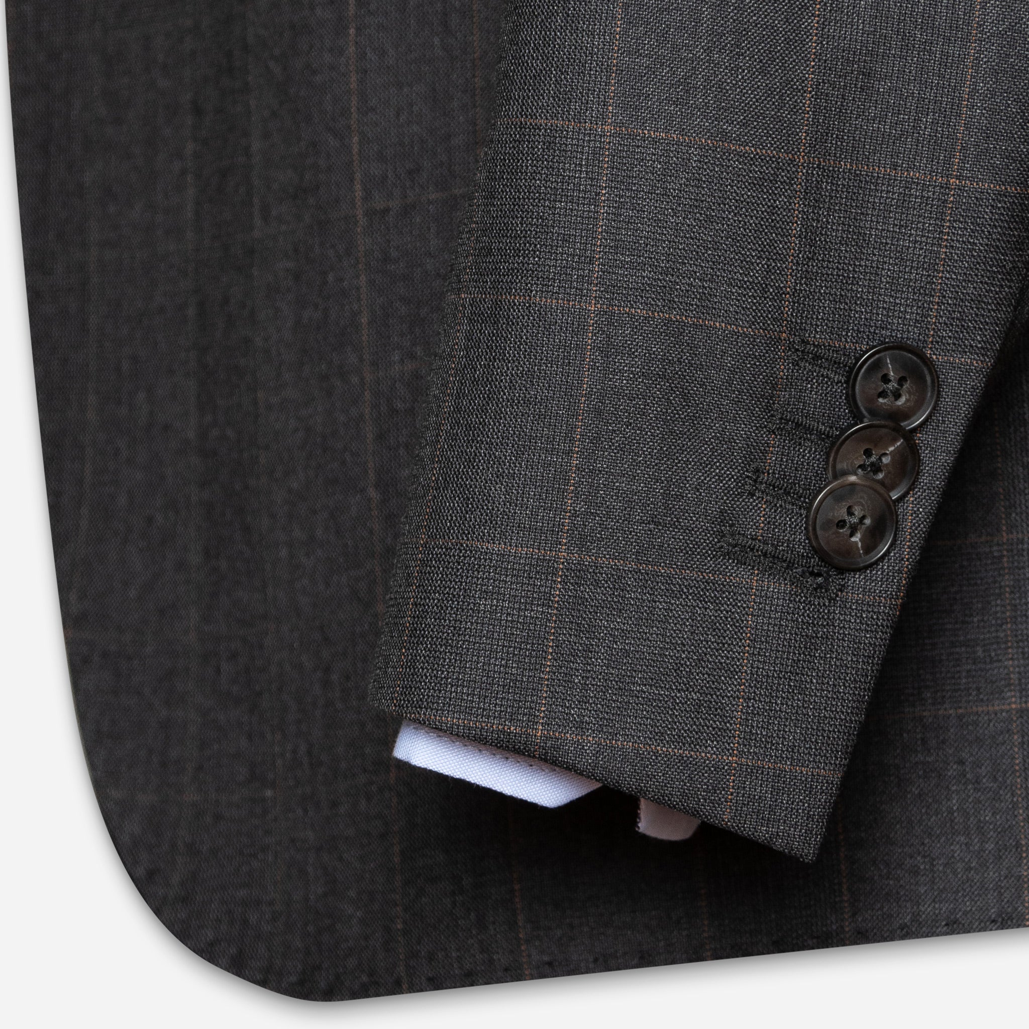 Göteborg Anzug-Jacket Anthrazit Karo - Image 3