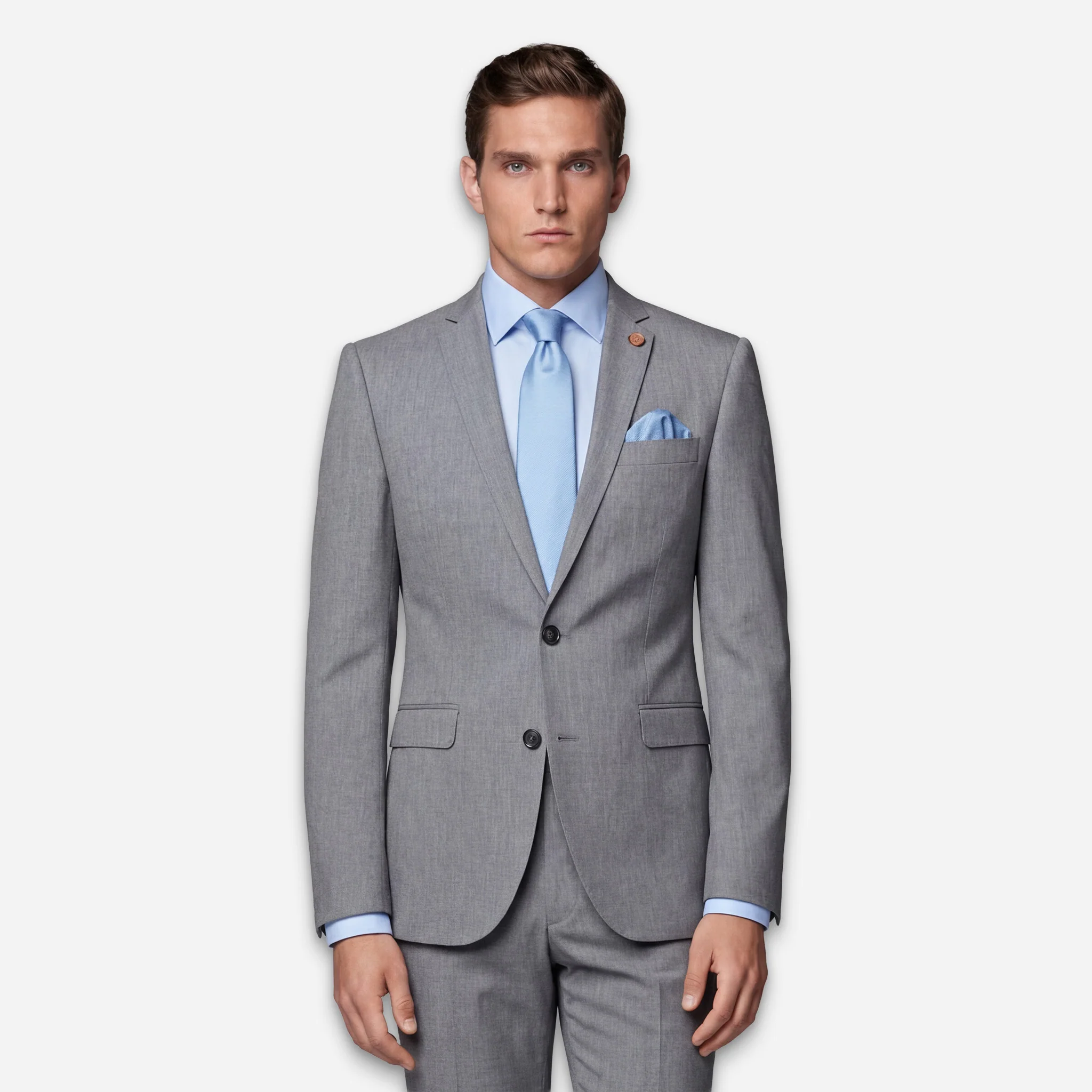 Kopenhagen Anzug-Jacket Light-Grey