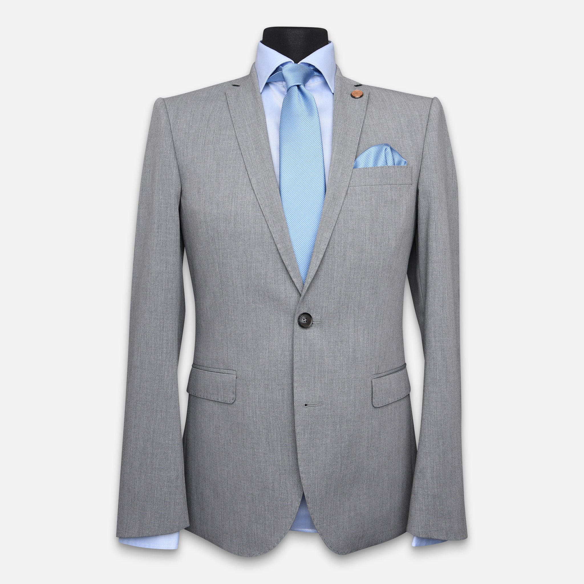 Kopenhagen Anzug-Jacket Light-Grey - Image 2