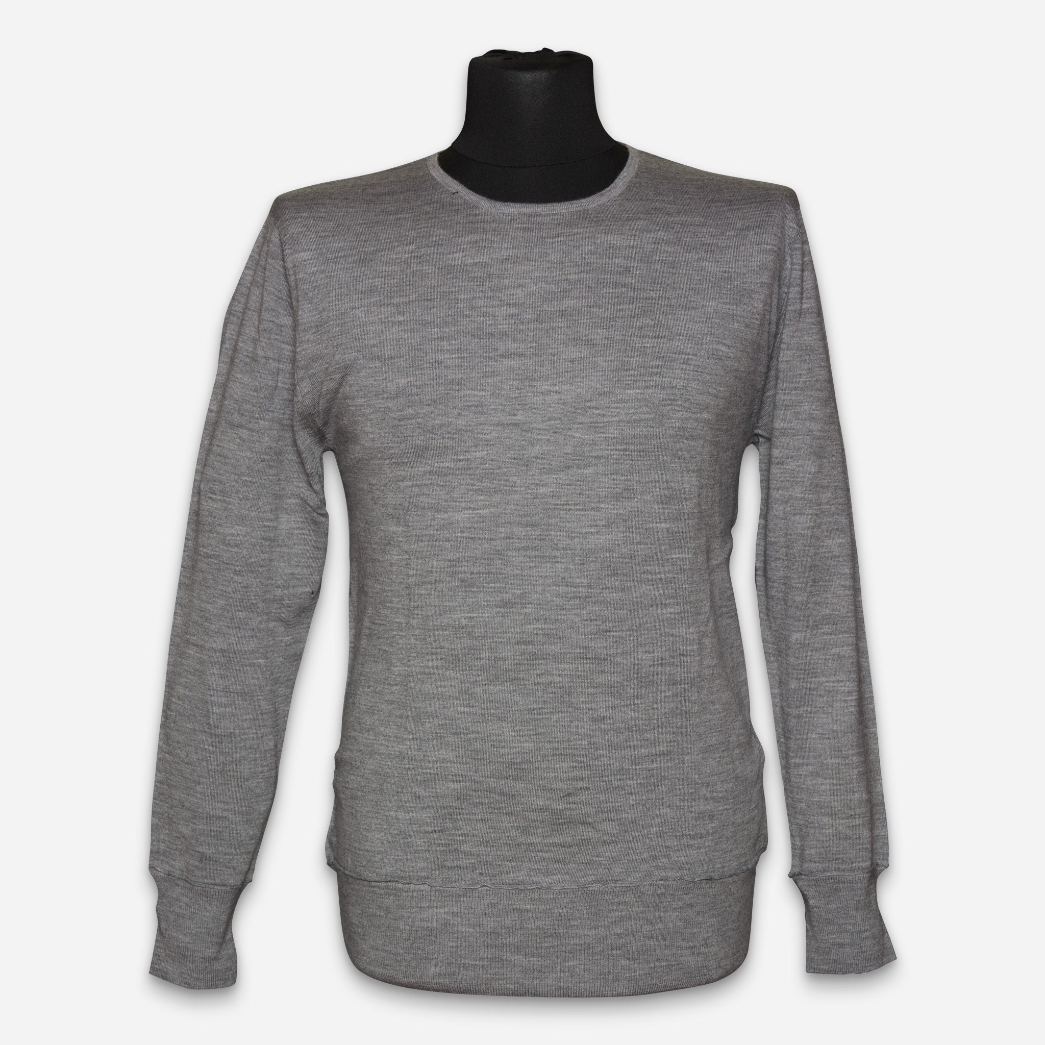 Lofoten Pullover O-Neck Light-Grey