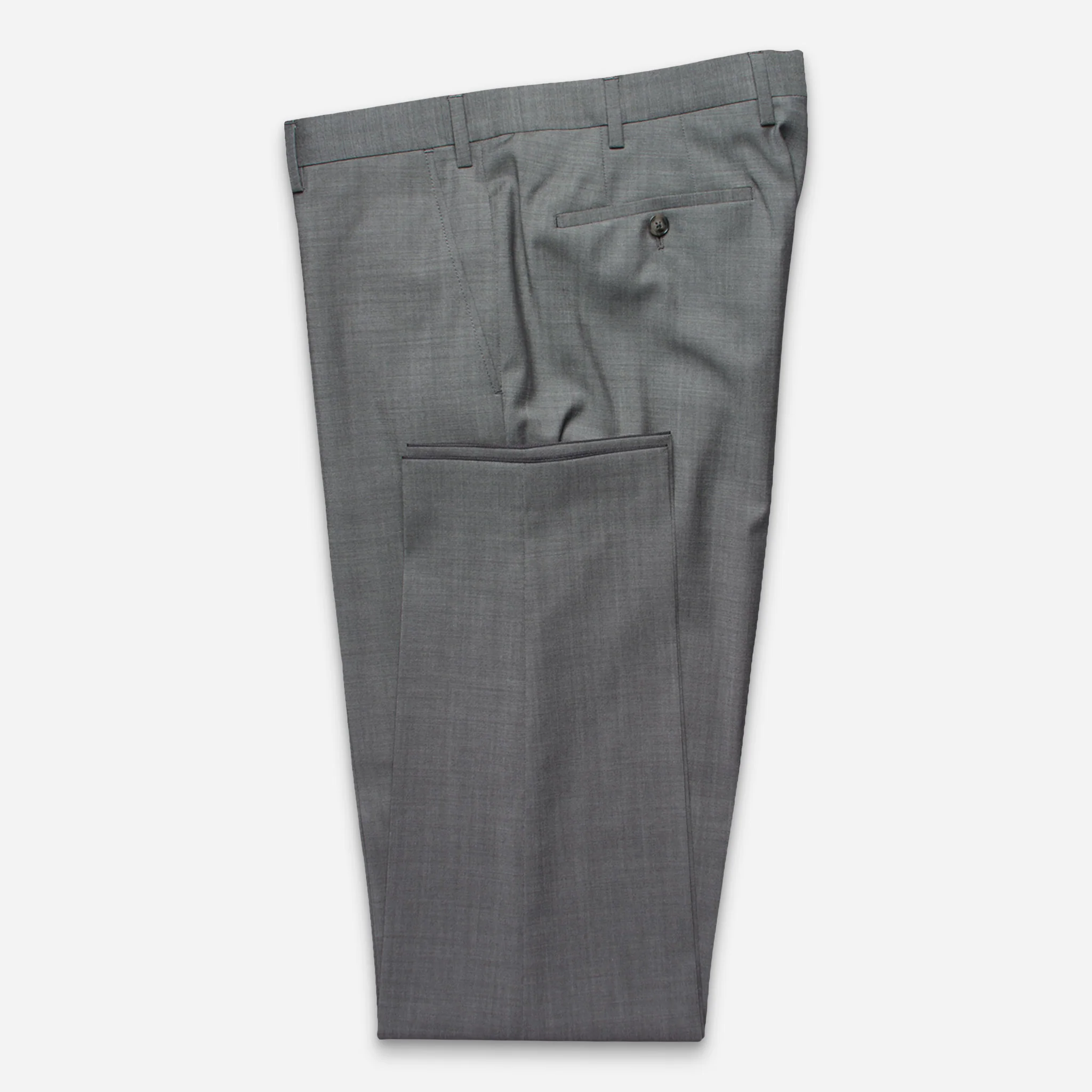 Mailand Anzug-Hose Grau-Melange