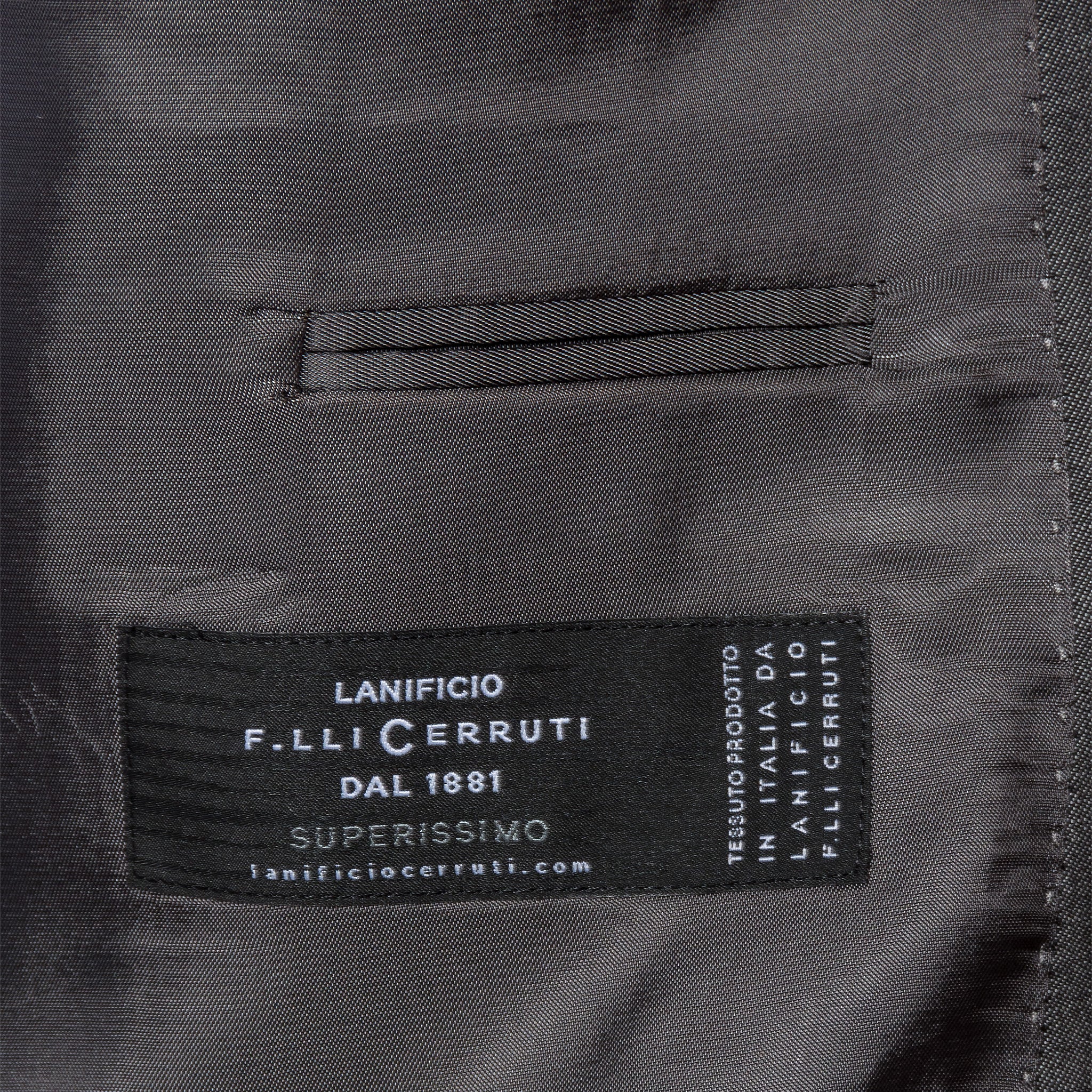 Mailand Anzug-Jacket Grau Melange - Image 4