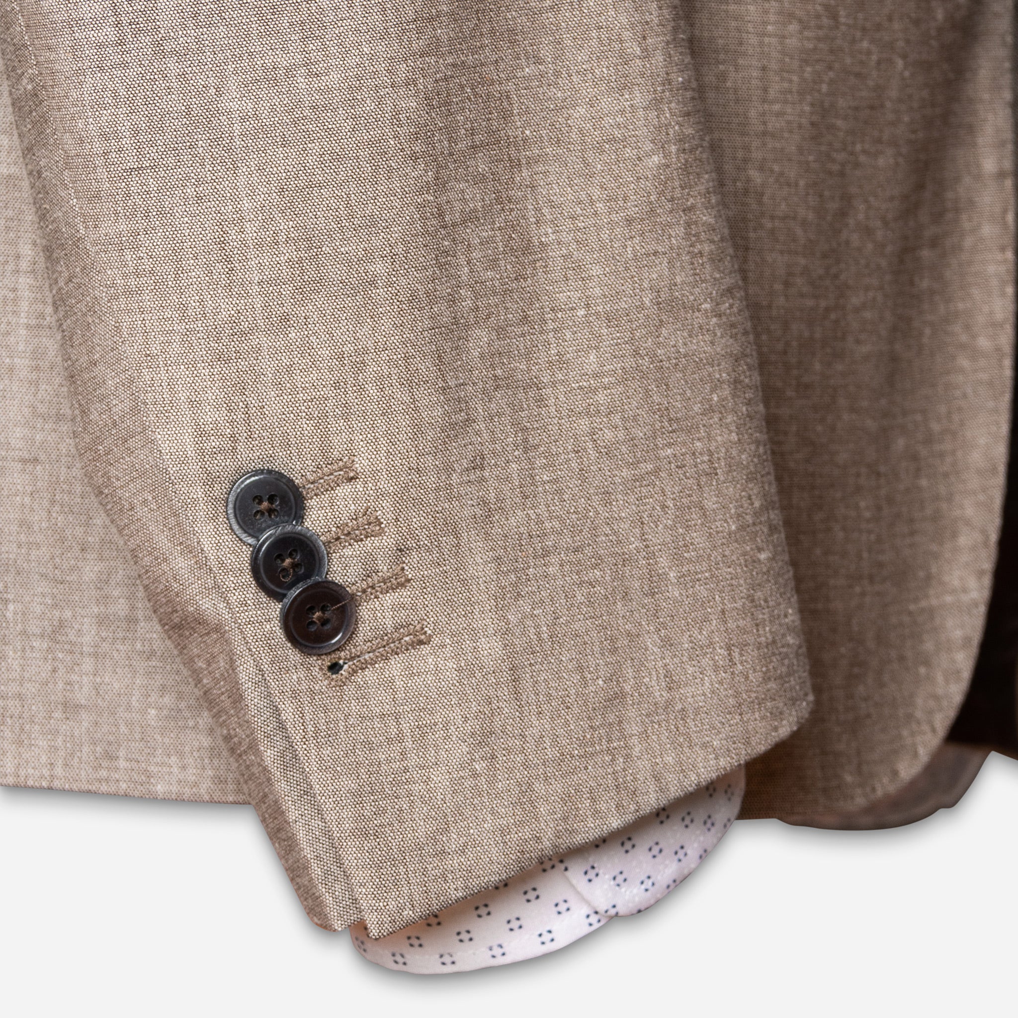 Munich Anzug-Jacket Dark-Beige - Image 3
