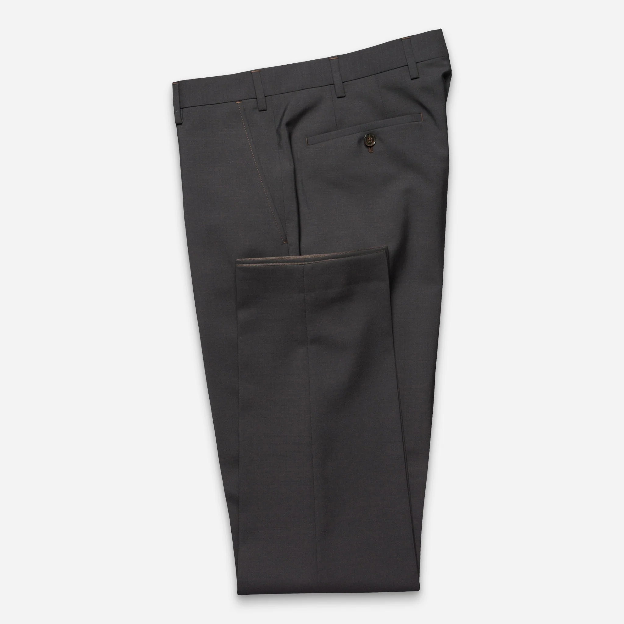 Paris Anzug-Hose Dark-Brown