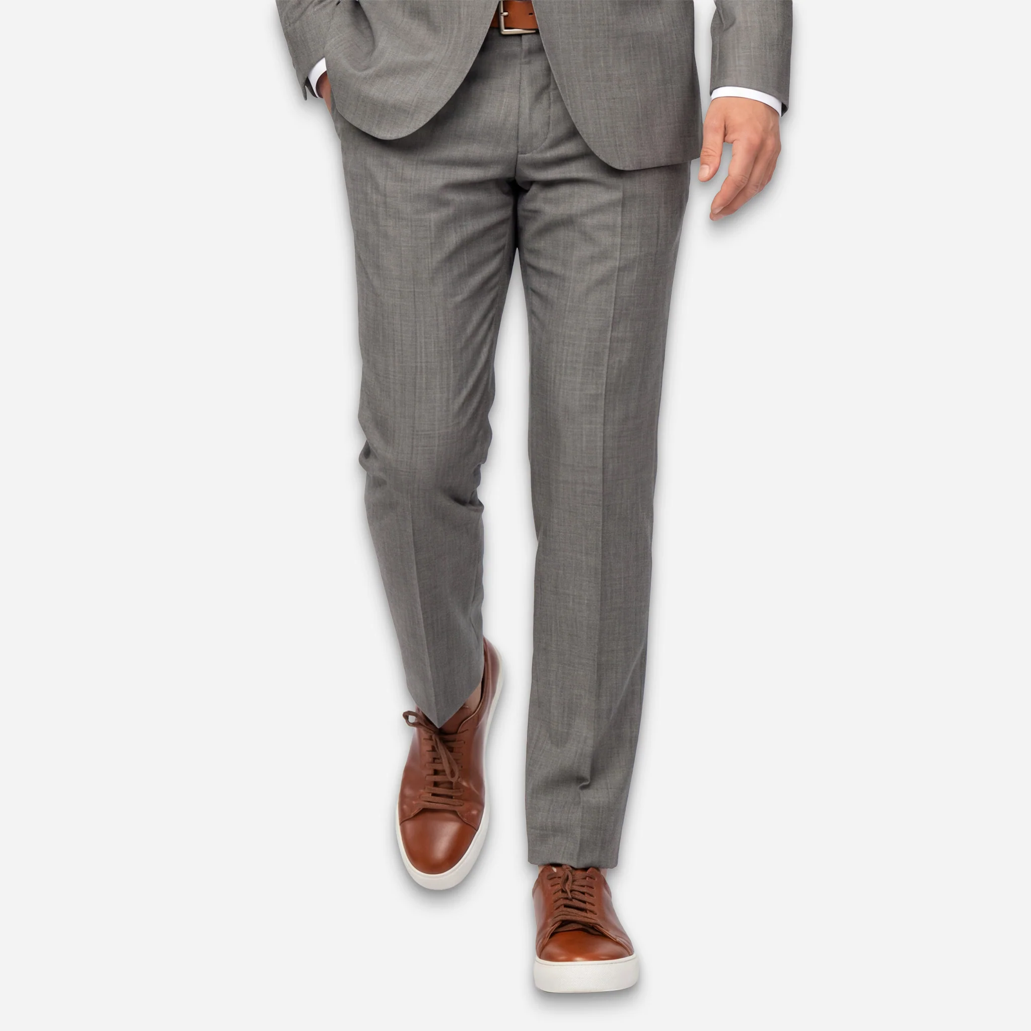 Paris Anzug-Hose Light-Grey