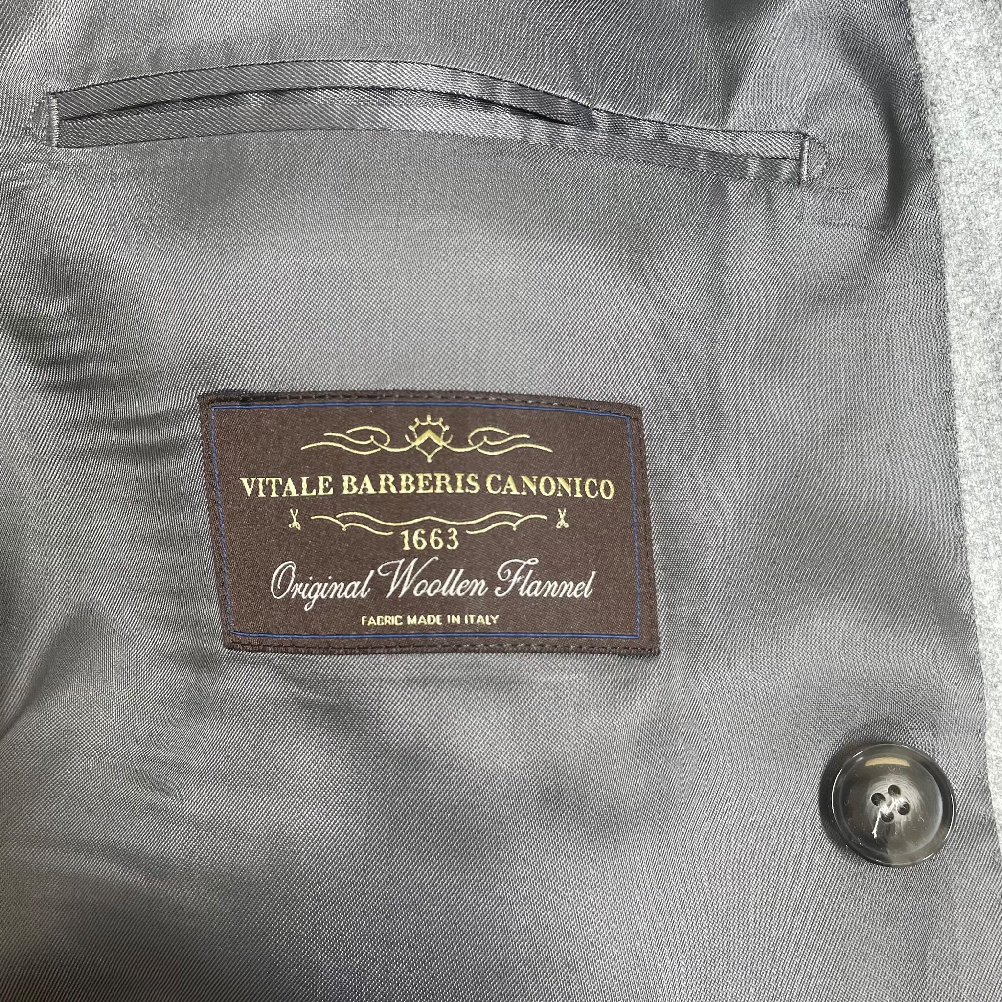 Piacenza Anzug-Jacket Doublebreast Light-Grey - Image 4