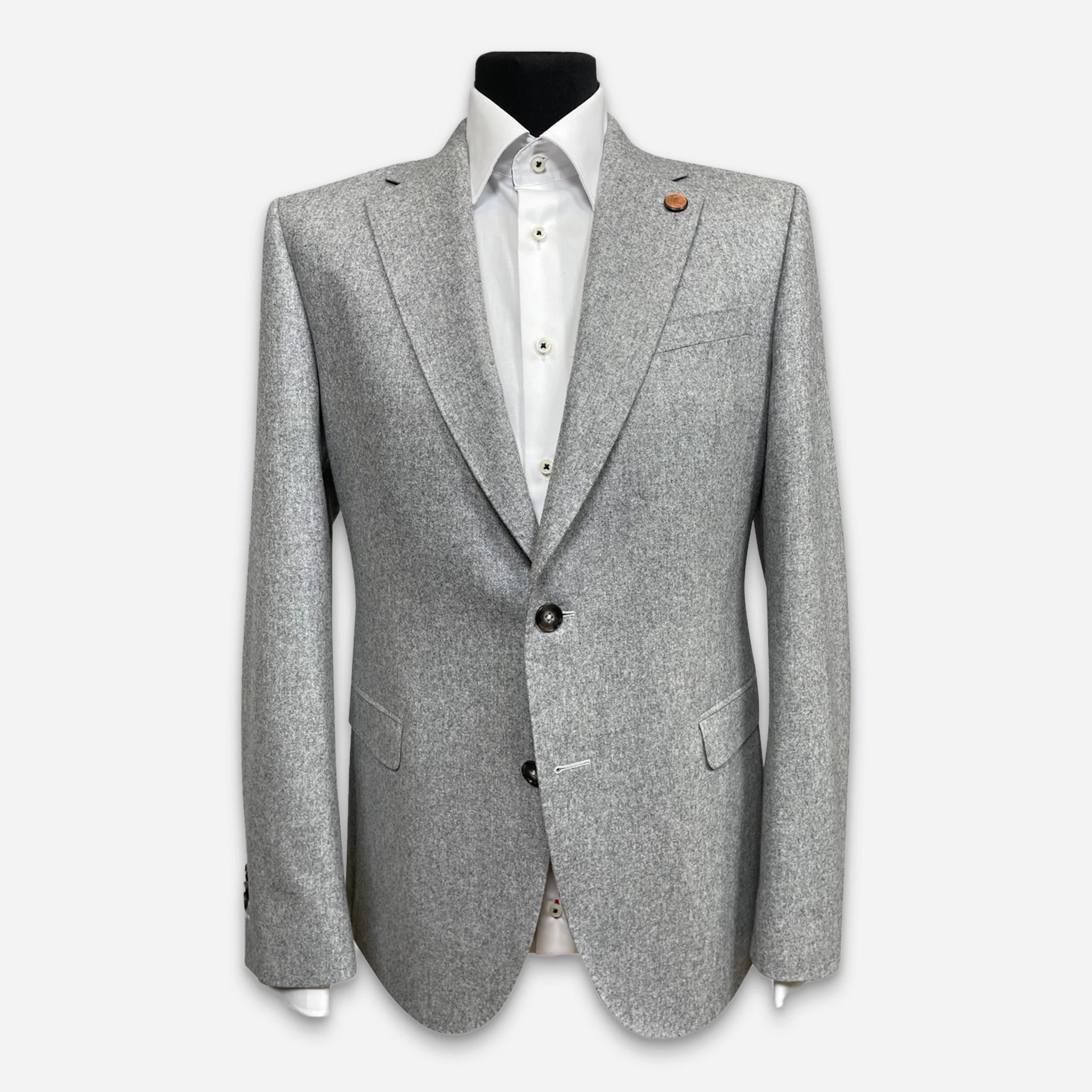 Piacenza Anzug-Jacket Light-Grey