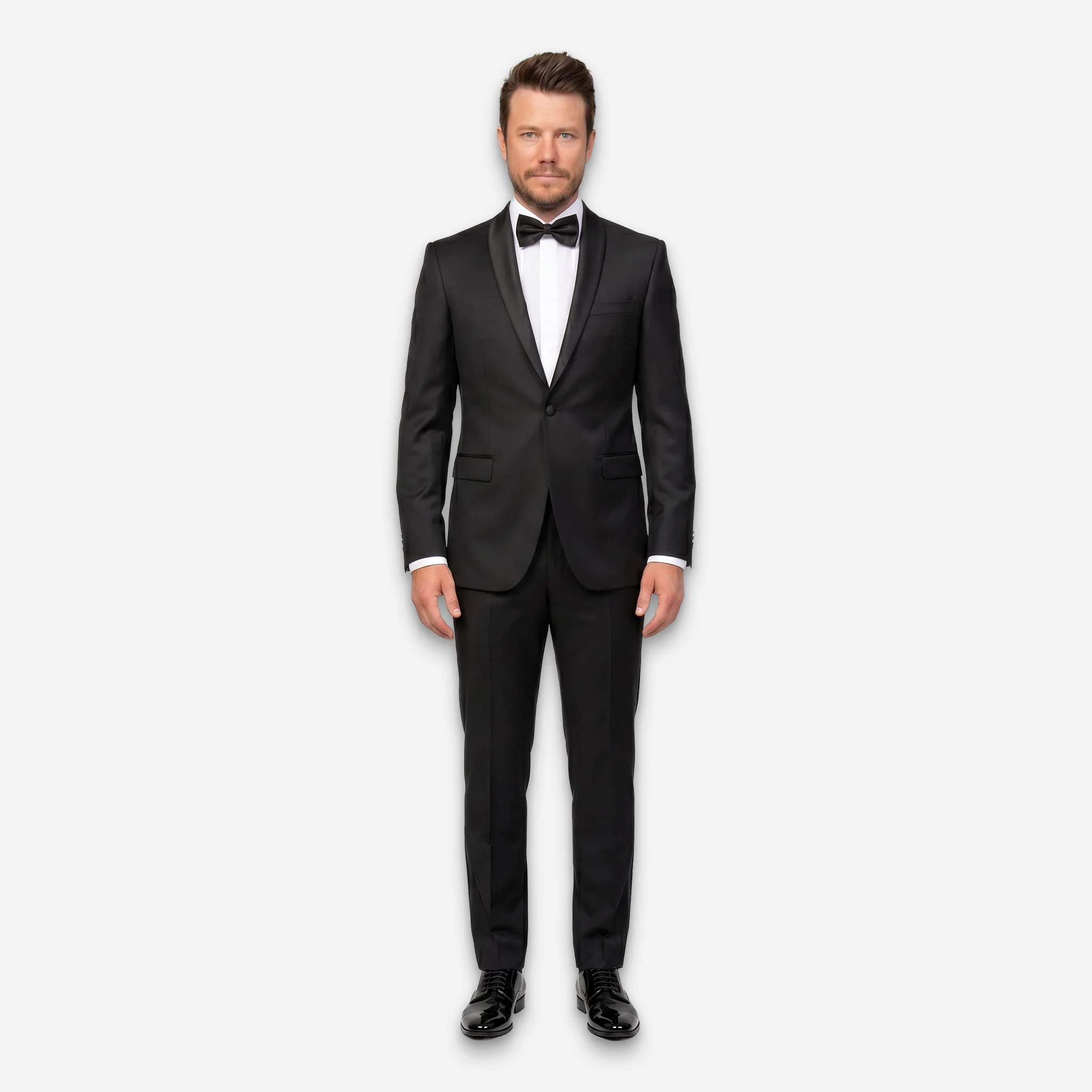 Saint Tropez Smoking-Jacket Black - Image 3