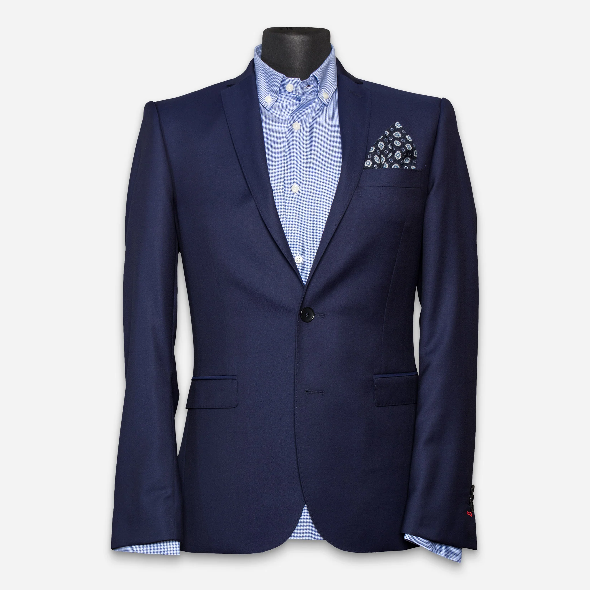 Sheffield Anzug-Jacket Stratoblau