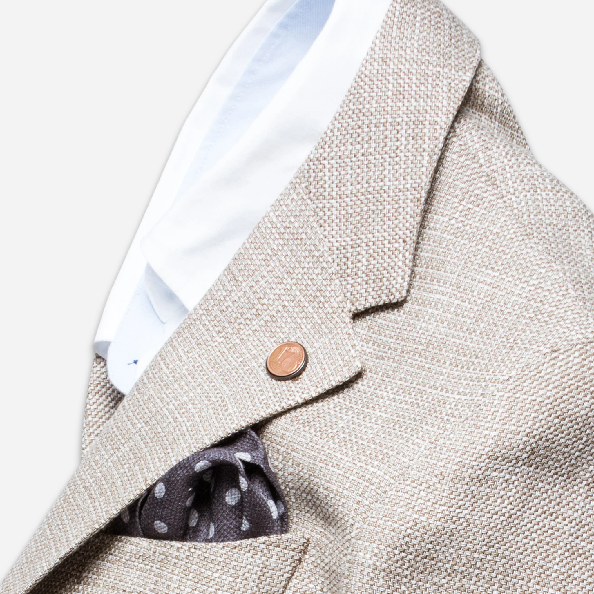 Toskana Sakko Dark-Beige - Image 2