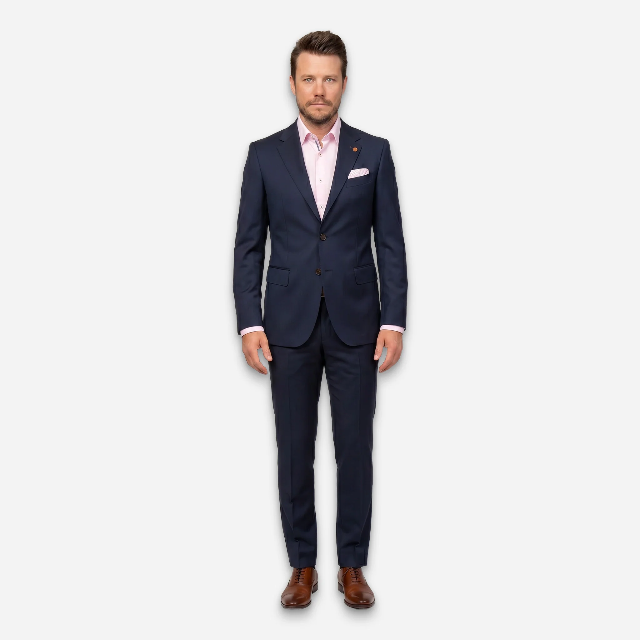 Venedig Anzug-Jacket Navy - Image 3